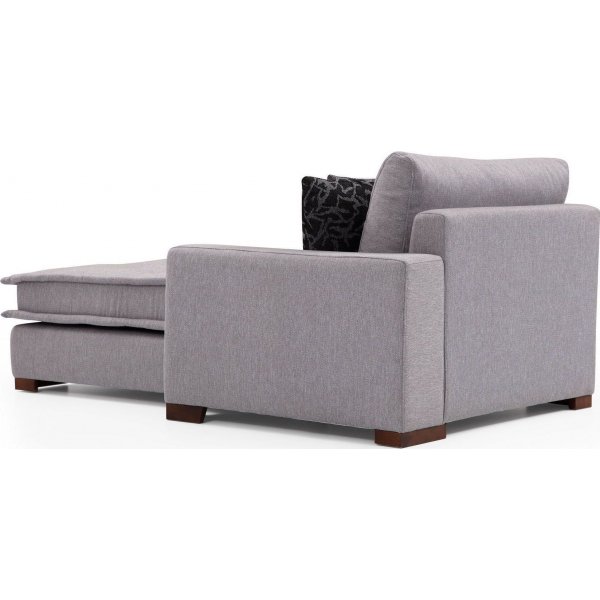 Canapé divan Lena - Gris clair Canapé divan Lena - Gris clair