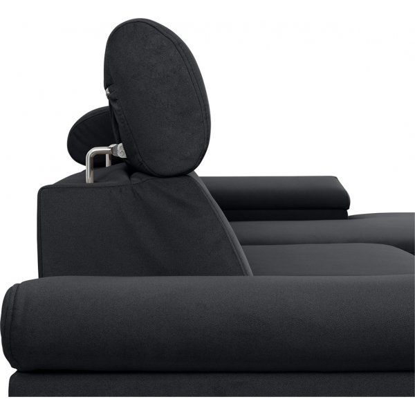 Santi divan slaapbank rechts - Grijs Santi divan slaapbank rechts - Grijs