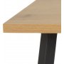 Mallow matbord 190 cm - Ek/svart