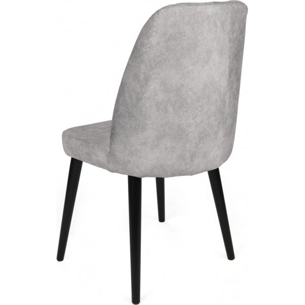 Dallas matstolsset - Grå/svart Dallas matstolsset - Grå/svart