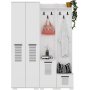 Asimo kleerhanger 130 x 44,6 x 183 cm - Wit