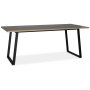 Edge 3.0 matgrupp 190x90 cm inkl 4 st svarta Nemis karmstolar bjtr - Gr Hgtryckslaminat (HPL)