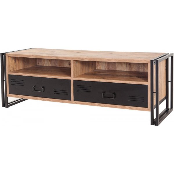 Cosmo Yvette TV-b�nk - Furu/svart