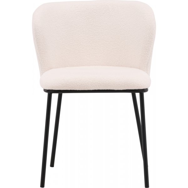 Edina matstol - Svart/vit Edina matstol - Svart/vit