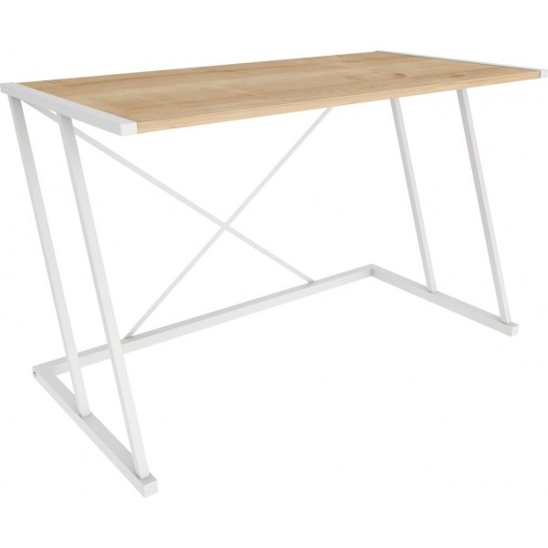 Bureau Adlade 114 x 60 cm - Blanc/chne