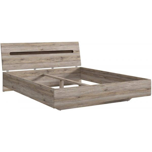 Lunden sängram - Ek/wenge Lunden sängram - Ek/wenge