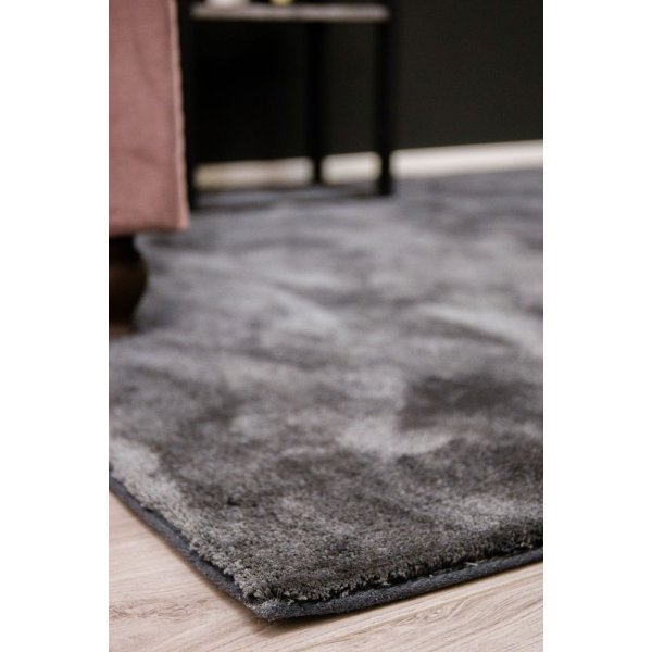 Lawson matta - Mörkgrå viskos-look Lawson matta - Mörkgrå viskos-look