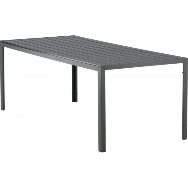 Break matbord 205 x 90 cm - Svart Break matbord 205 x 90 cm - Svart