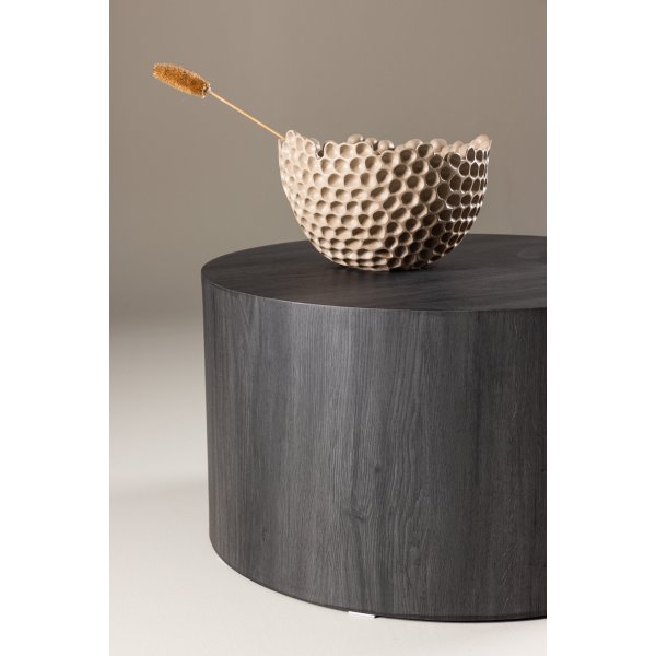 Table basse York 80 cm - Noir