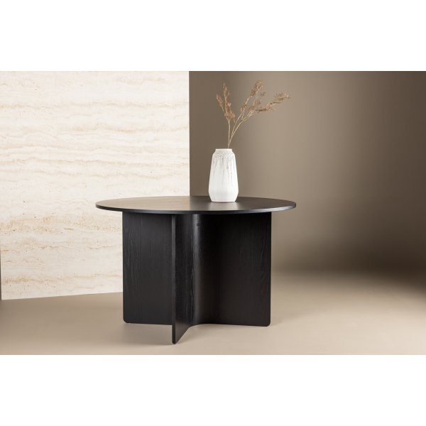 Table à manger Tyresö Ø120 cm - Noir Table à manger Tyresö Ø120 cm - Noir