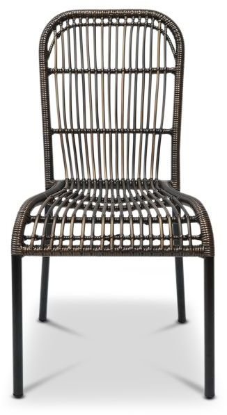 Vilani stol - Brun konstrotting