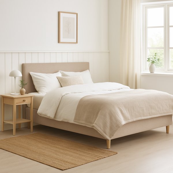 Wind sänggavel 122 cm - Beige Wind sänggavel 122 cm - Beige