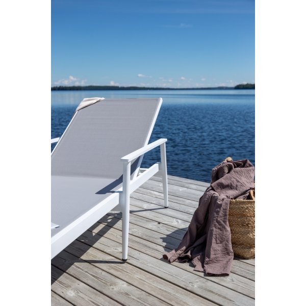 Break solsäng - Vit Break solsäng - Vit