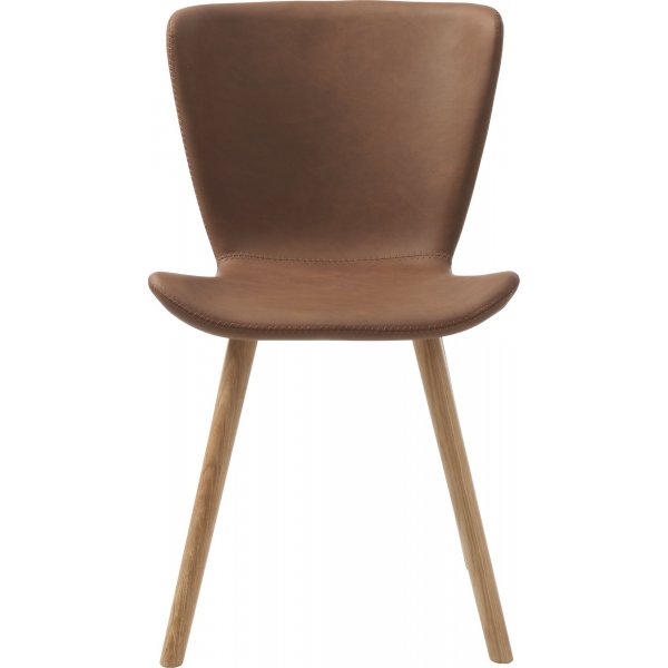 Cannon matstol - Brun PU/ek Cannon matstol - Brun PU/ek