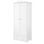 Stephany kldskp fr barn - Vit/rosa