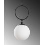 Ring plafondlamp 13438 - Zwart