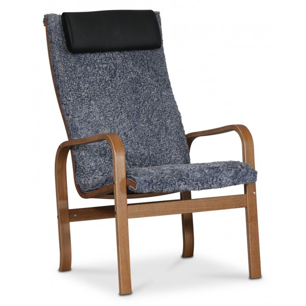 Fushion ftlj i frskinn scandinavian grey - Brunbetsad ek