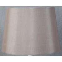 Siden lampskärm 20 cm - Beige Siden lampskärm 20 cm - Beige