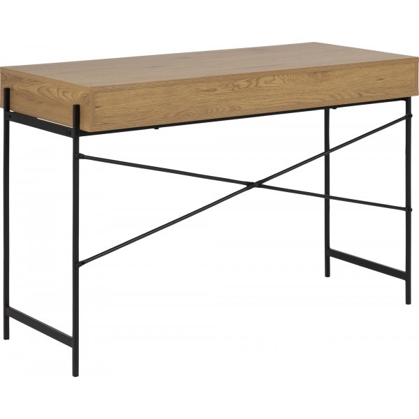 Bureau Angus 110x50 cm - Chne/noir