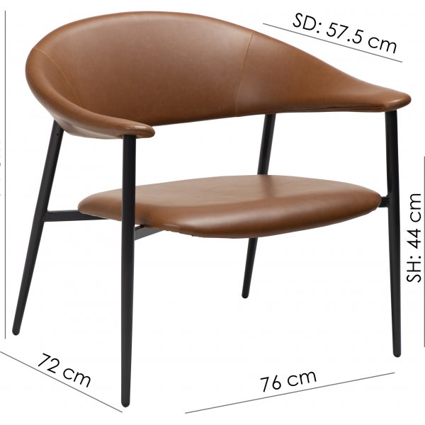 Chaise longue Rover - PU Cachemire Chaise longue Rover - PU Cachemire