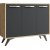 Armoire Spiffy - Chne/anthracite