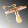 Torn bordslampa - Guld