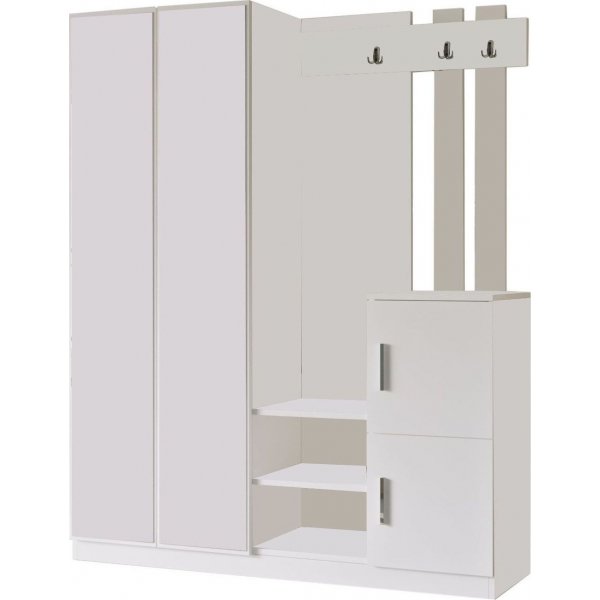 Mobilier d\\\'entrée Visor - Blanc Mobilier d\\\'entrée Visor - Blanc