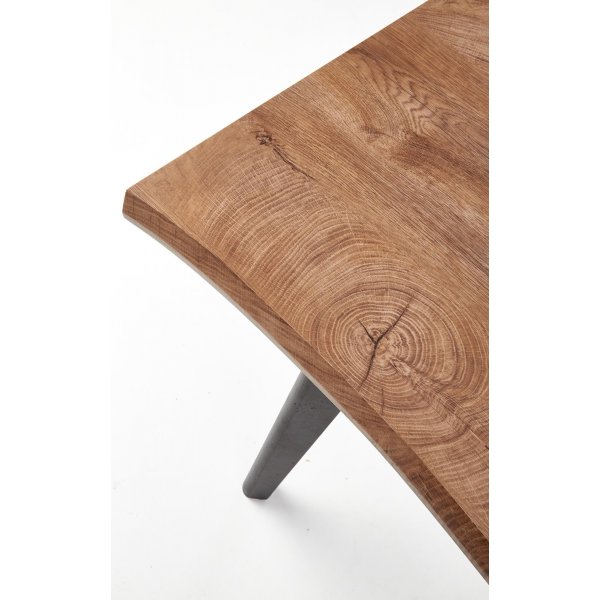 Horst matbord 150-210 x 90 cm - Ek/svart Horst matbord 150-210 x 90 cm - Ek/svart