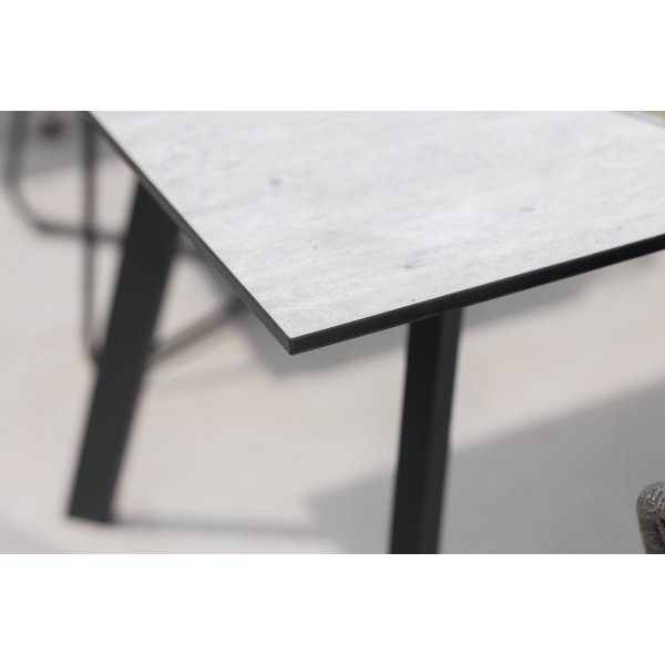 Lifestyle Garden Opal utegrupp med 220 cm långt matbord och 6 st matstolar - Grå / Rep Lifestyle Garden Opal utegrupp med 220 cm långt matbord och 6 st matstolar - Grå / Rep