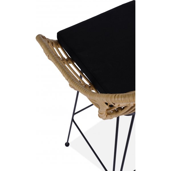 Tabouret de bar Pélican 105 - Noir Tabouret de bar Pélican 105 - Noir