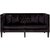 Fifth Avenue 3-sits soffa - Svart sammet