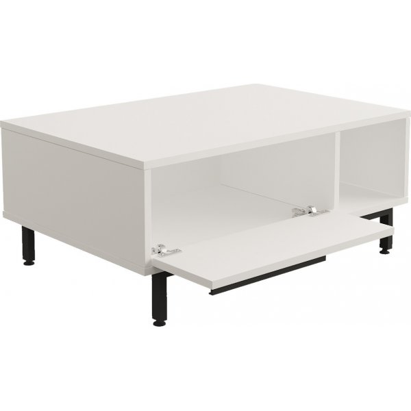 Ocean soffbord 90 x 60 cm - Vit Ocean soffbord 90 x 60 cm - Vit