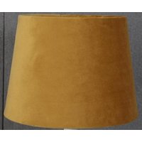 Velvet lampskärm 20 cm - Guld Velvet lampskärm 20 cm - Guld