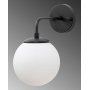 Viran wandlamp 10905 - Zwart/wit
