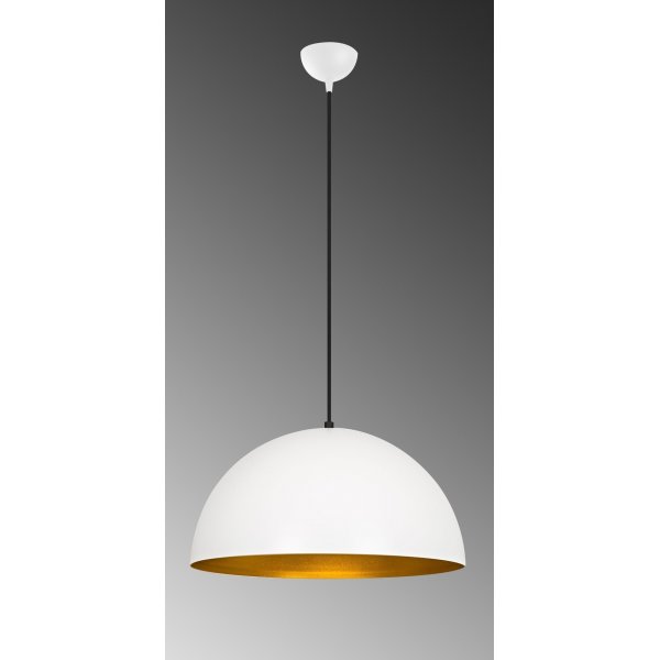 Sivani taklampa 719 - Vit/guld Sivani taklampa 719 - Vit/guld