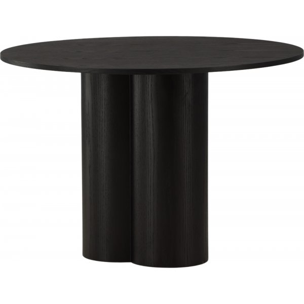 Table à manger Olivia Ø110 cm - Noir Table à manger Olivia Ø110 cm - Noir