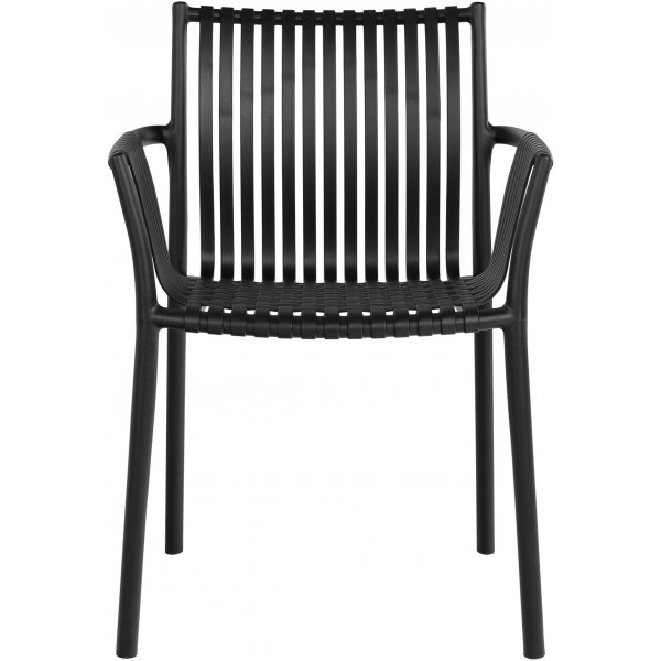 Utestol stapelbar plast svart - Tulsa Utestol stapelbar plast svart - Tulsa
