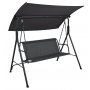 Hammock gunga svart + Textilskydd fr utembler