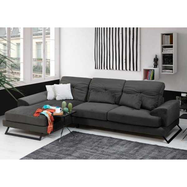 Canapé divan Frido - Anthracite Canapé divan Frido - Anthracite