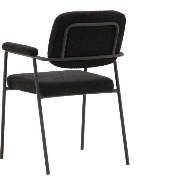 Chaise de salle à manger hier - Boucle noire Chaise de salle à manger hier - Boucle noire