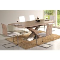 Matbord Sebring 160-220 cm - Ljus ek Matbord Sebring 160-220 cm - Ljus ek