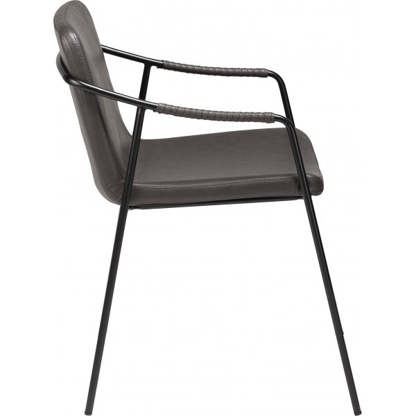 Fauteuil Boto - PU gris Fauteuil Boto - PU gris