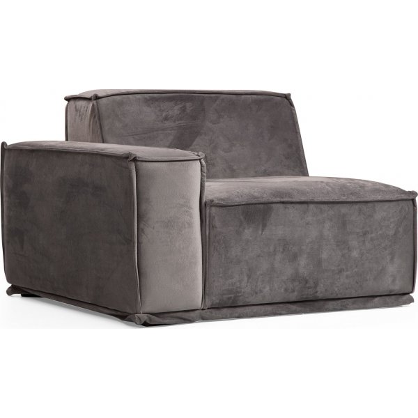 Canap d'angle Lego 300 cm - Gris