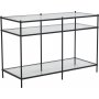 Tiffany Inca Avlastningsbord 107 x 38 cm - Svart + Textilskydd fr mbler