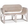 Glory Webbing 2-sits soffa i rotting - Whitewash
