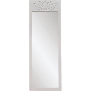 Miroir Lotus - Blanc