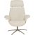 Falcon reclinerftlj - Ljusbeige/vitpigmenterad ek