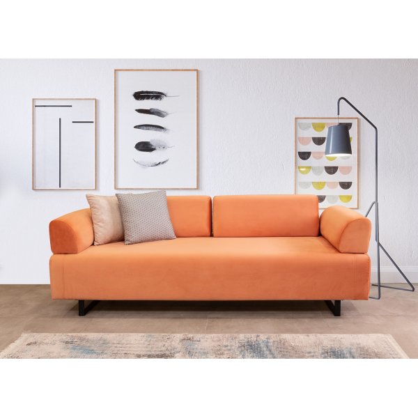 Infinity 3-sits b�ddsoffa - Rosa