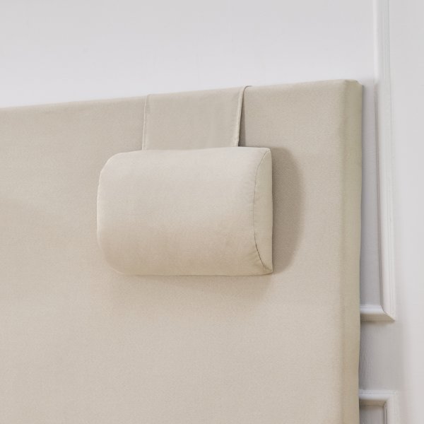Sänggavel med nackkuddar 160 x 125 cm - Beige Sänggavel med nackkuddar 160 x 125 cm - Beige