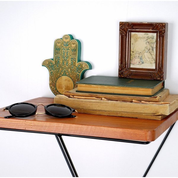 Walter wandplank 37 - Walnoot/zwart